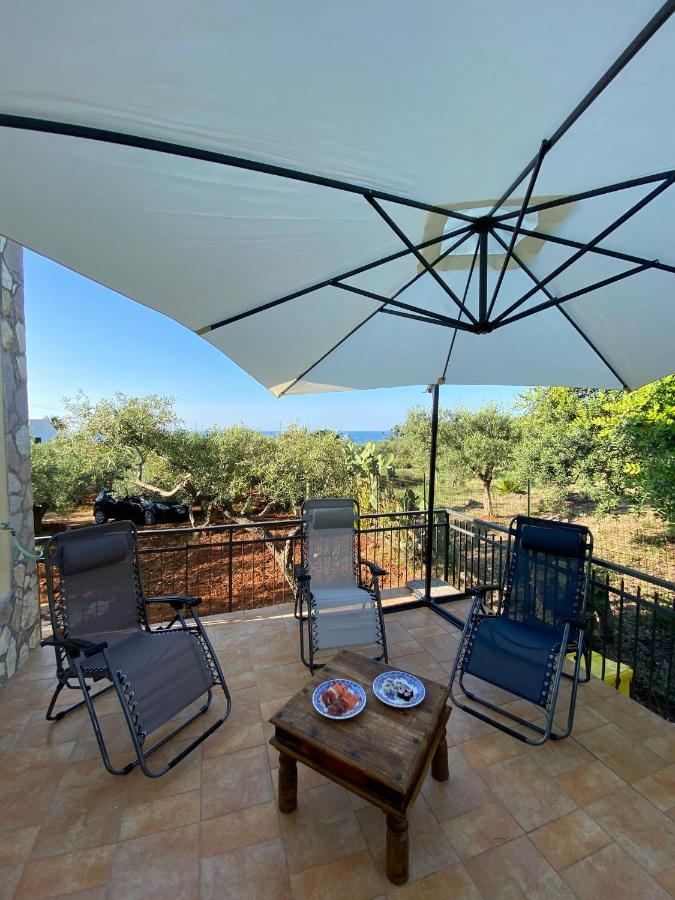 Villa L'Orizzonte Di Calabianca 카스텔라마레델골포 외부 사진